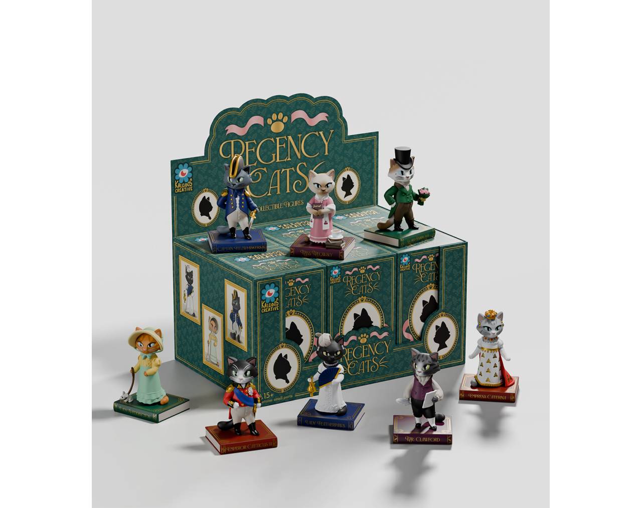 Regency Cats Blind Box - Kaleidos Creative (Caja sorpresa) 