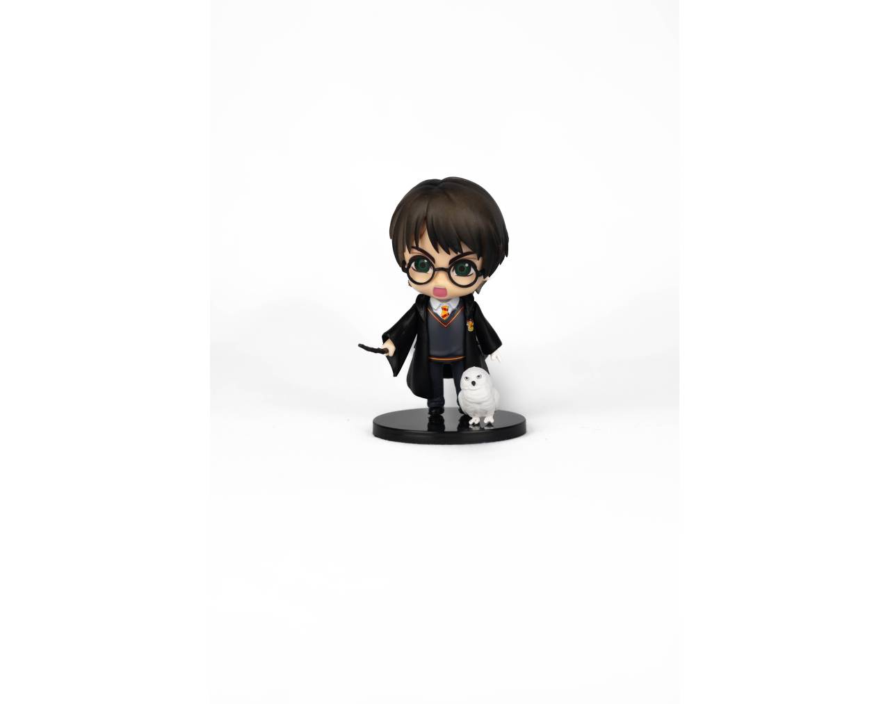 SET DE 6 FIGURAS DE HARRY POTTER: Harry, Hermione, Ron, volando con sus escobas