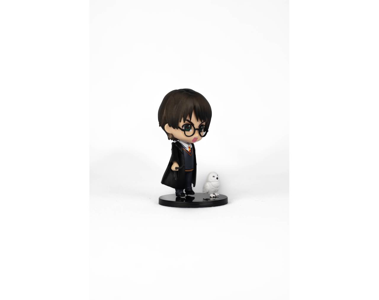 SET DE 6 FIGURAS DE HARRY POTTER: Harry, Hermione, Ron, volando con sus escobas