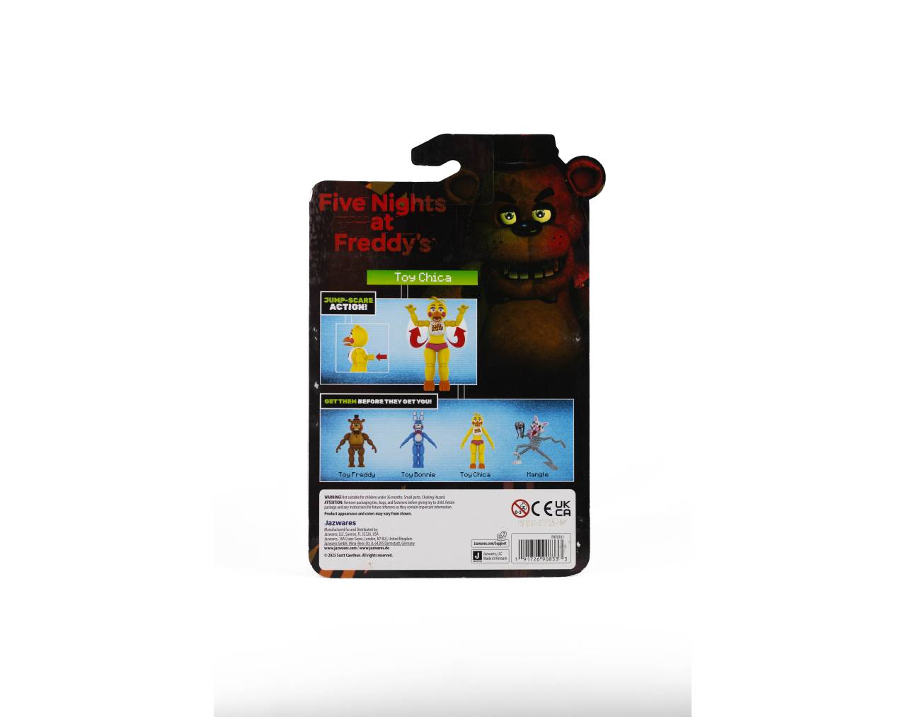 TOY CHICA FIVE NIGHTS AT FREDDY'S JUMP-SCARE ACTION