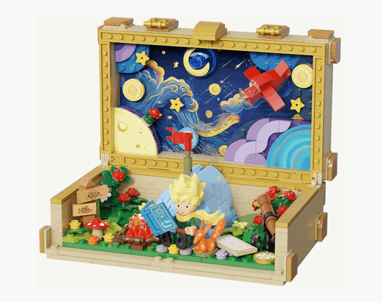 Maleta de El Principito: (Set de construcción) Pantasy 