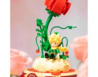 El Principito con Rosa Figura de colección- Pantasy (Set de construcción)